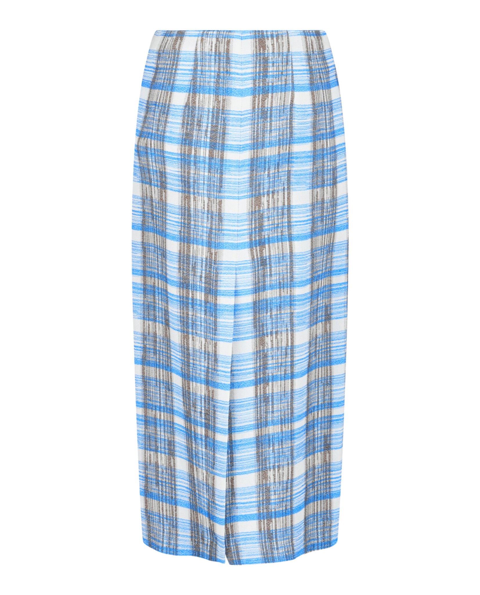 Ferragamo Womens Plaid Print Maxi Skirt