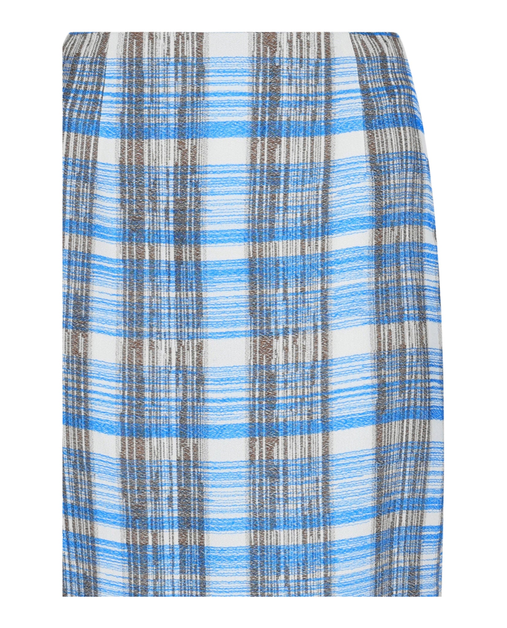Ferragamo Womens Plaid Print Maxi Skirt