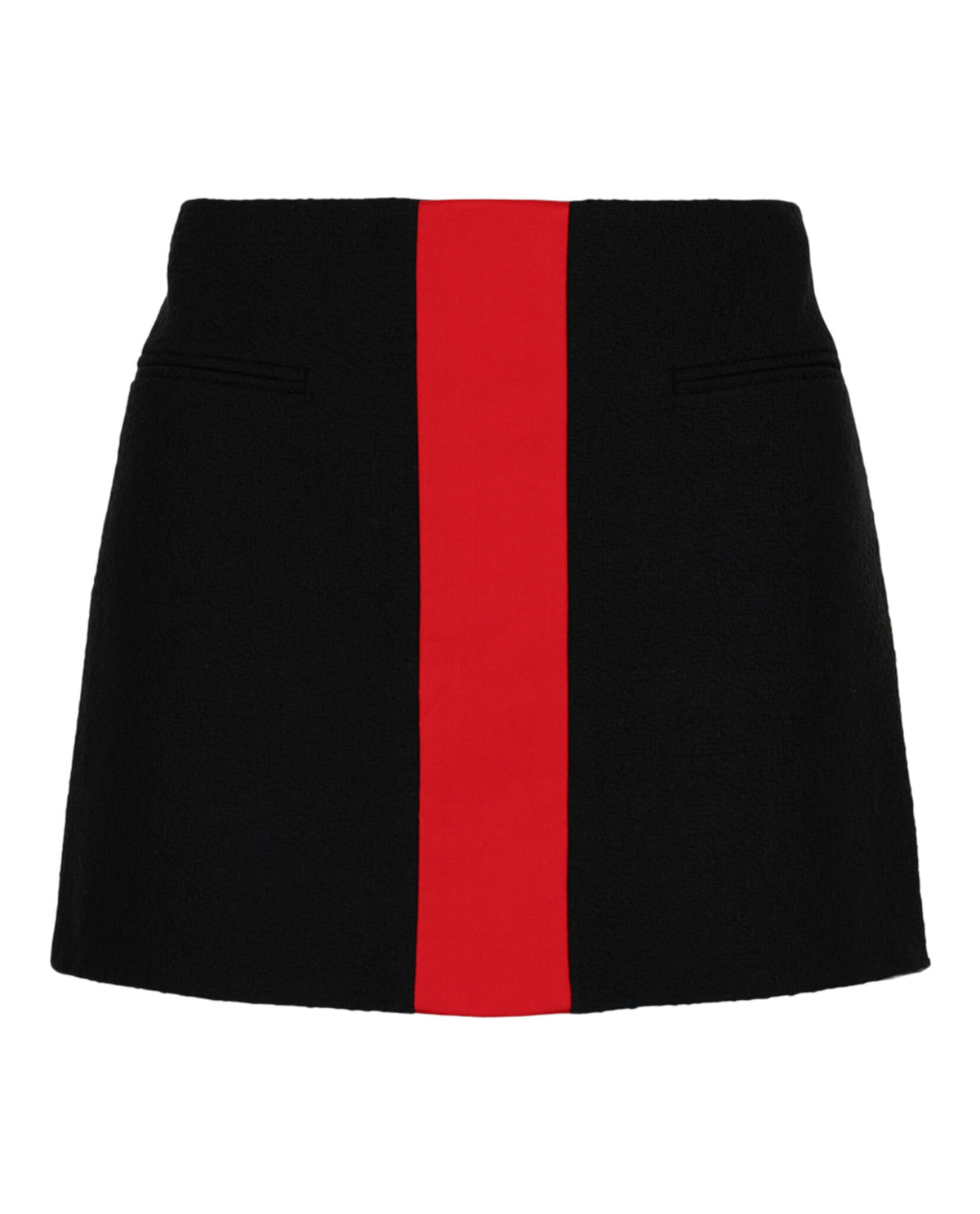 Ferragamo Womens Contrasting-Panel Mini Skirt