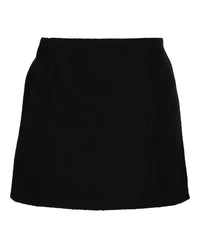 Ferragamo Womens Contrasting-Panel Mini Skirt