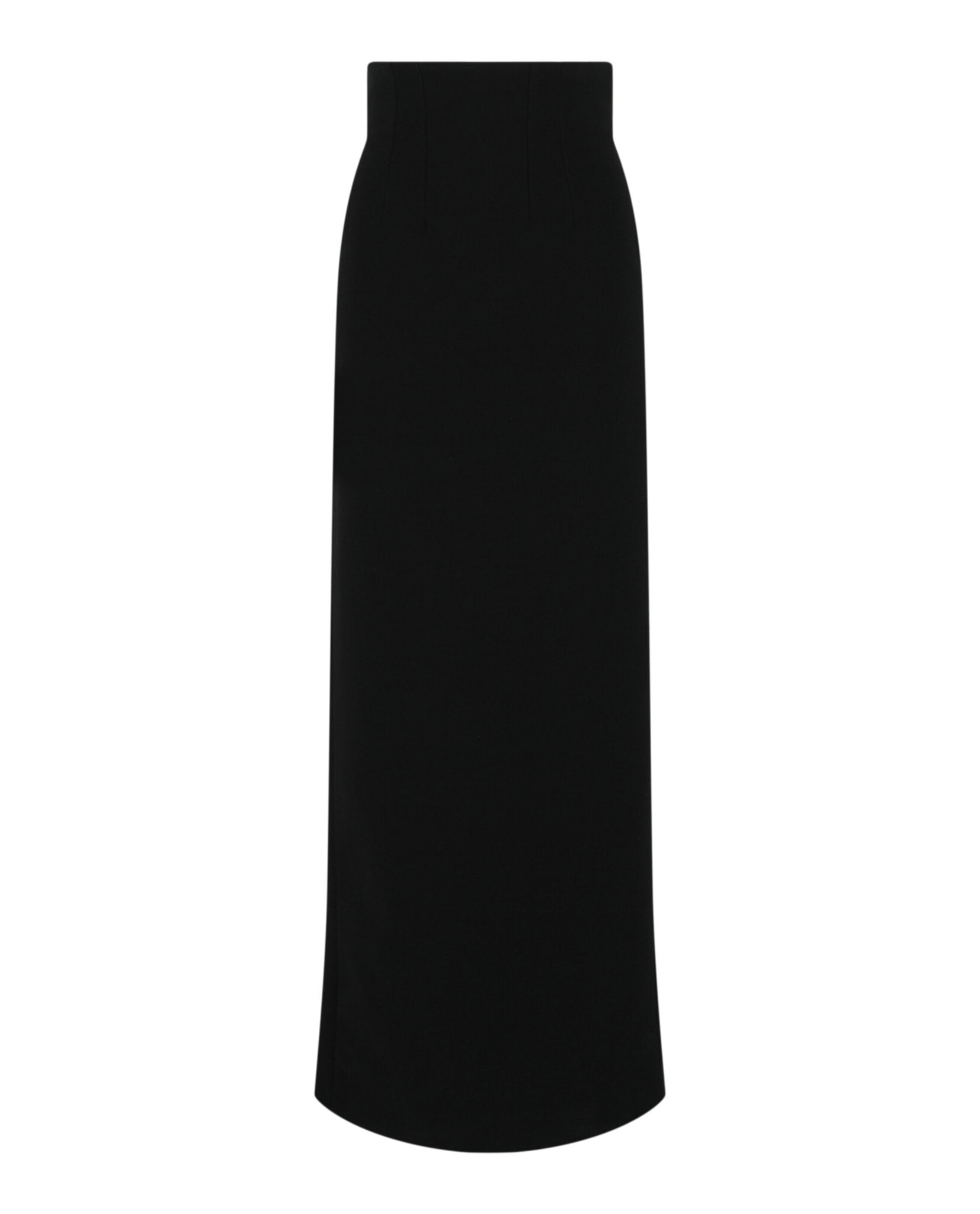 Ferragamo Womens Wool Blend Maxi Skirt