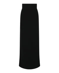 Ferragamo Womens Wool Blend Maxi Skirt