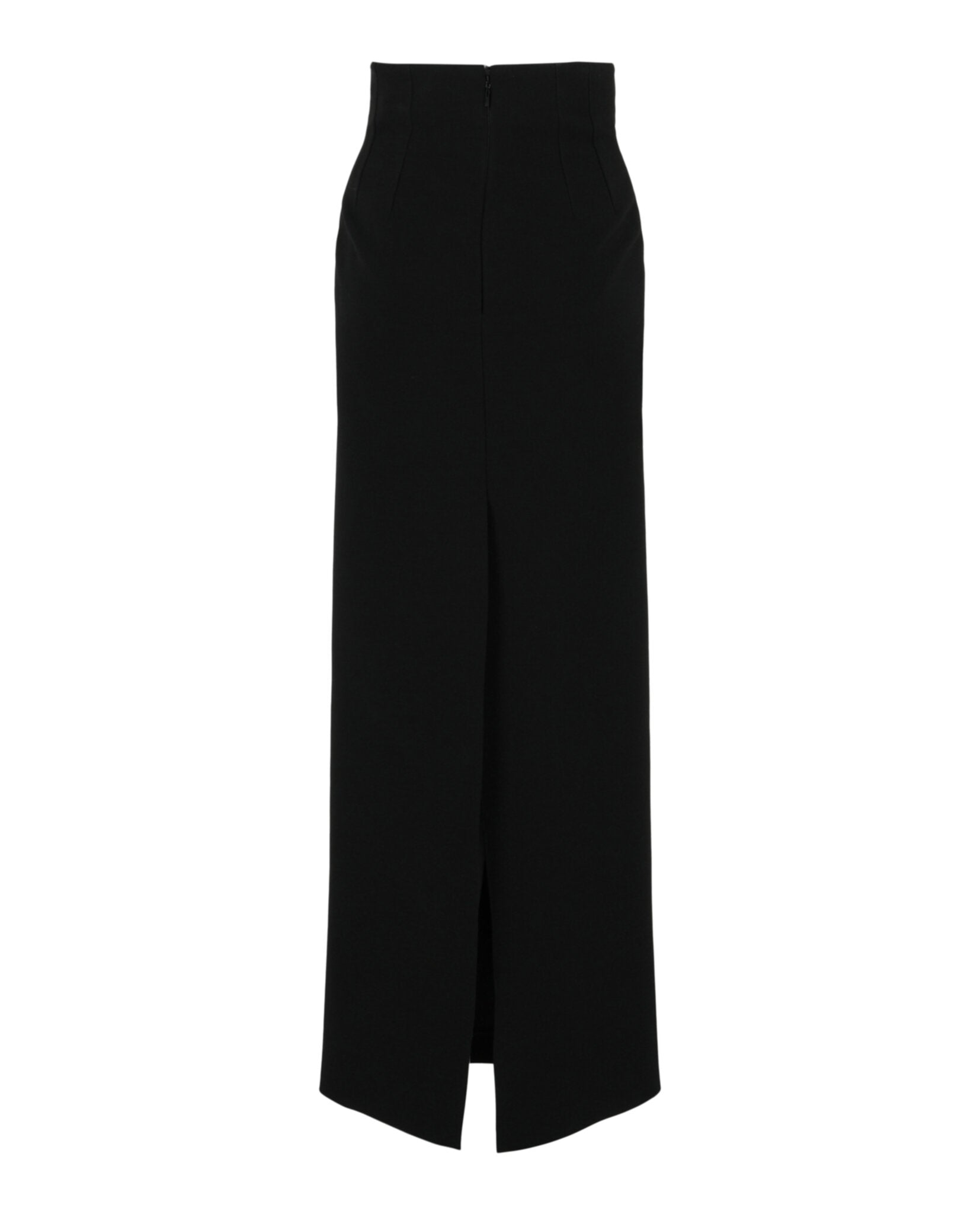 Ferragamo Womens Wool Blend Maxi Skirt