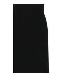 Ferragamo Womens Wool Blend Maxi Skirt