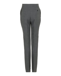 Ferragamo Womens Straight Leg Wool Trousers