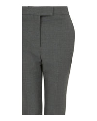 Ferragamo Womens Straight Leg Wool Trousers