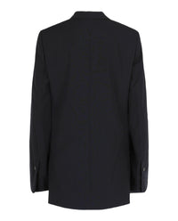 Ferragamo Womens Single-Breasted Wool Blazer