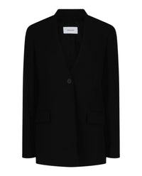 Ferragamo Womens Single-Breasted Wool Blazer