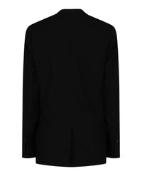 Ferragamo Womens Single-Breasted Wool Blazer