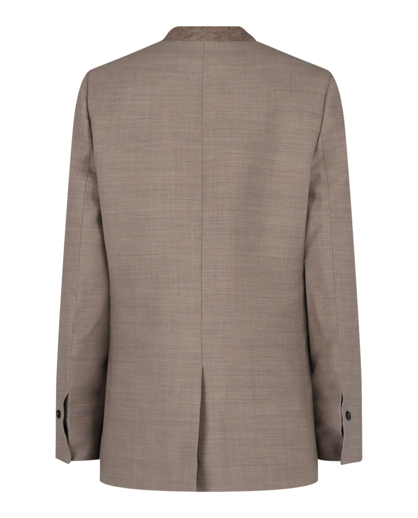 Ferragamo Womens Single-Breasted Wool Blazer