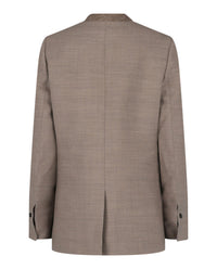 Ferragamo Womens Single-Breasted Wool Blazer