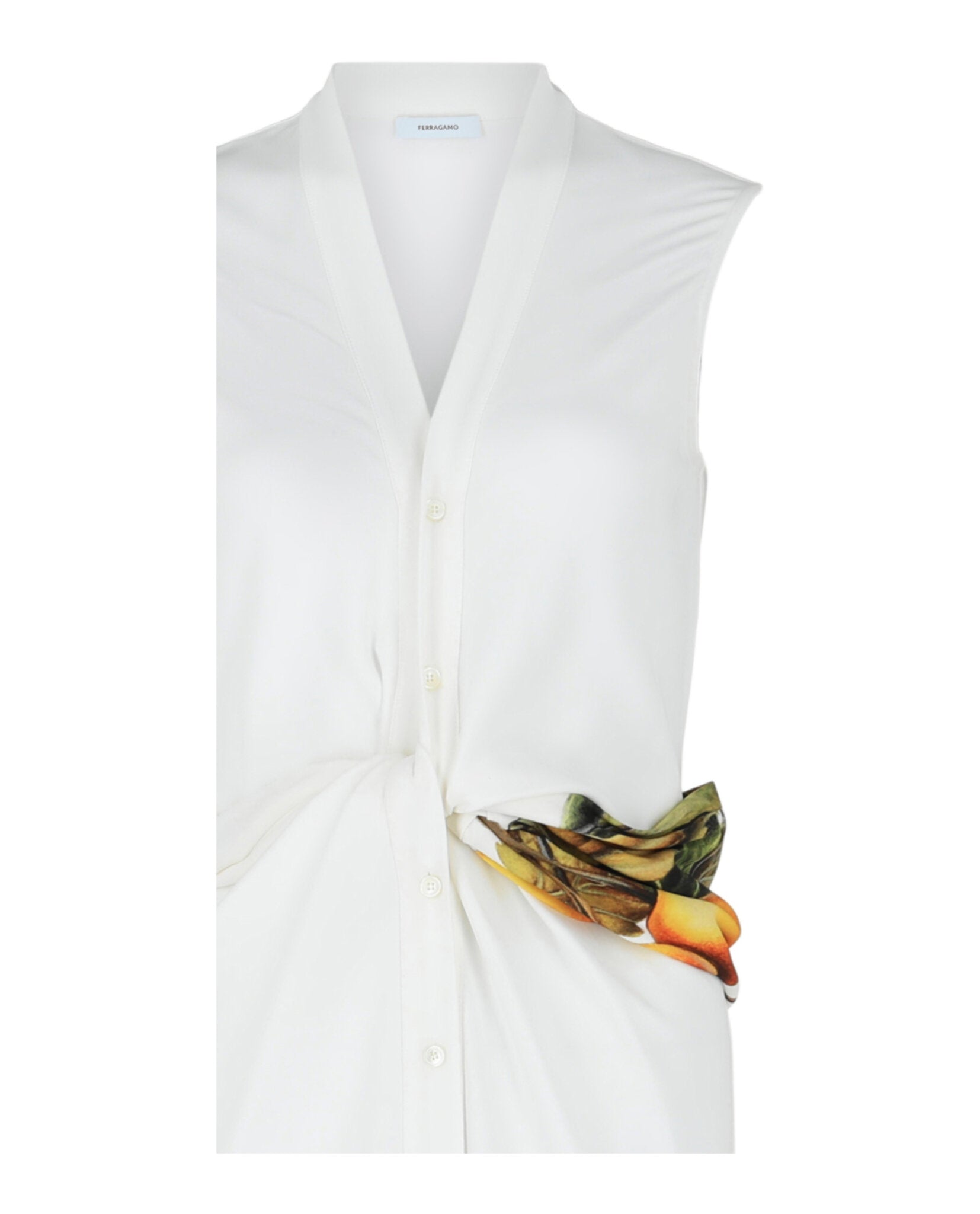 Ferragamo Womens Twisted Belt Midi Dress – Bluefly