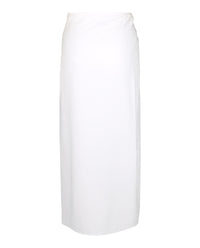 Ferragamo Womens Asymmetrical Draped Skirt