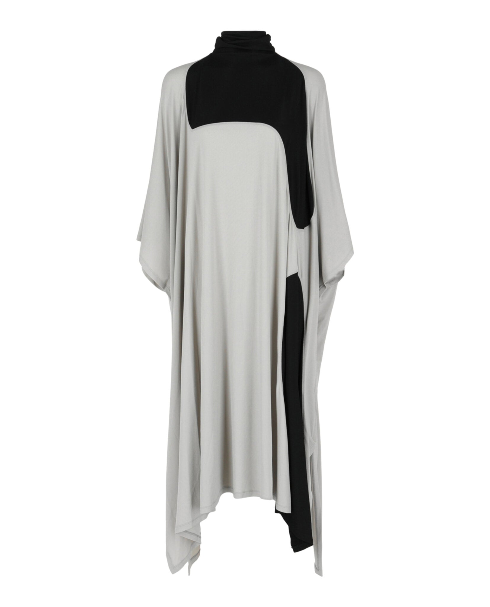 Ferragamo Womens High Neck Kaftan With Sash Inlay
