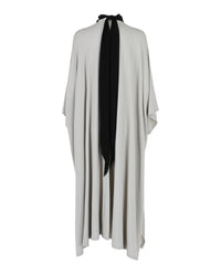 Ferragamo Womens High Neck Kaftan With Sash Inlay