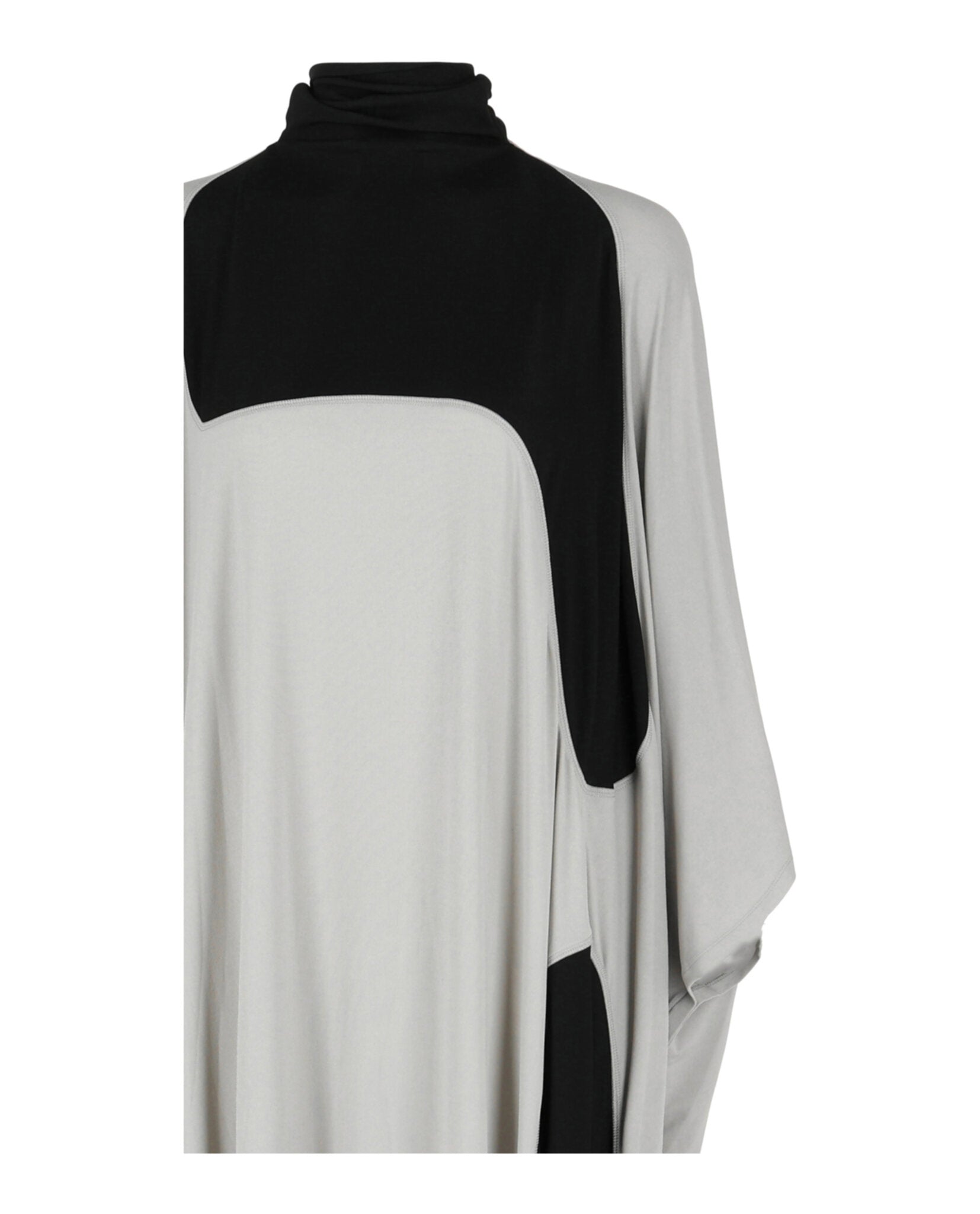 Ferragamo Womens High Neck Kaftan With Sash Inlay