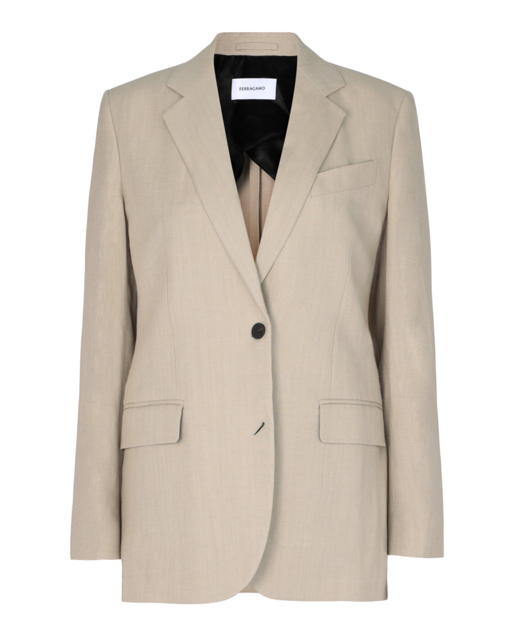 Ferragamo Womens Single Breasted Blazer