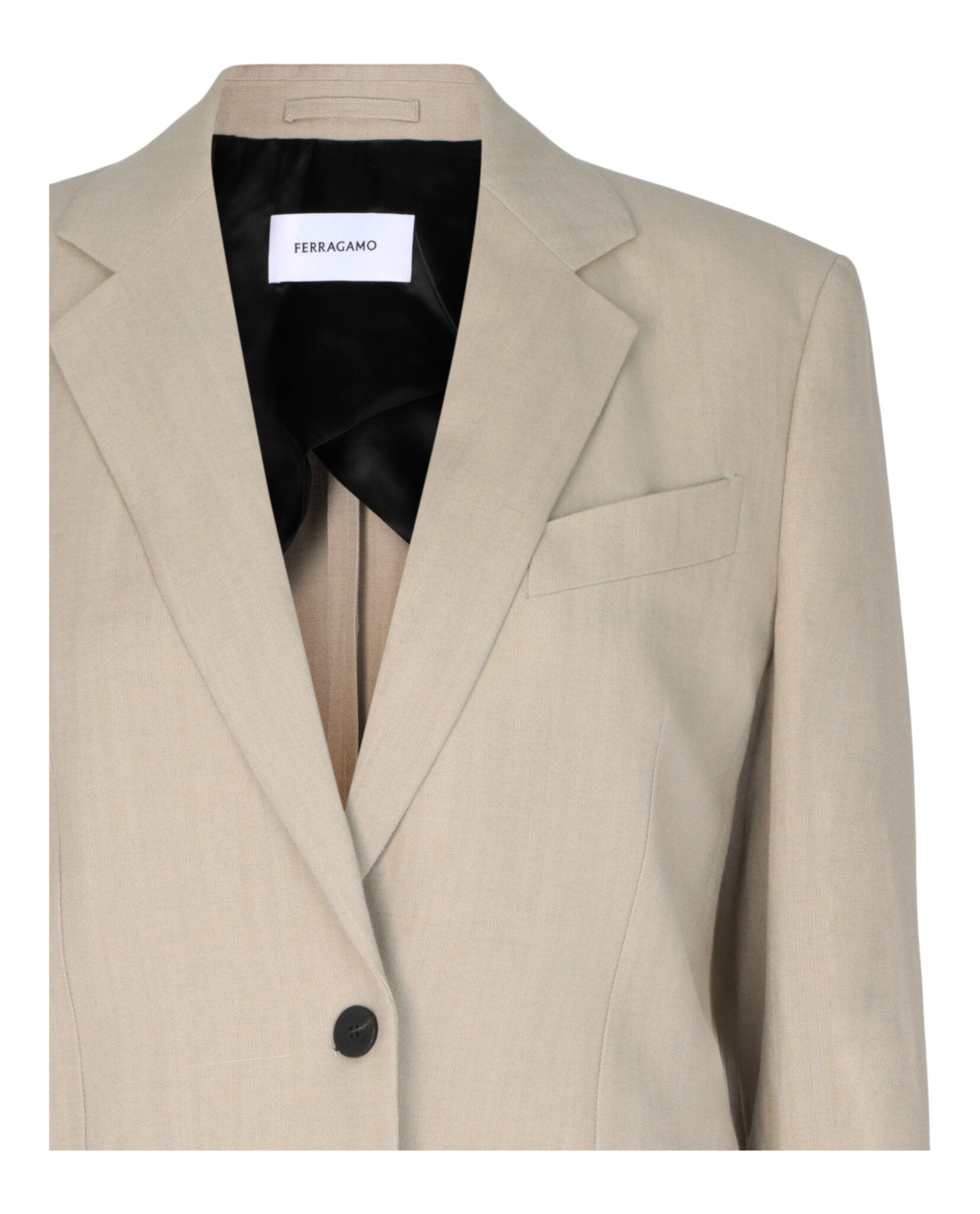 Ferragamo Womens Single Breasted Blazer