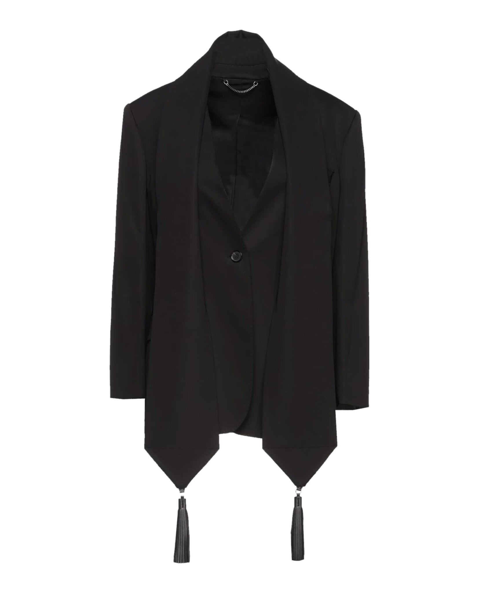 Ferragamo Womens Stole Detail Blazer