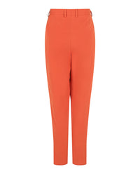 Ferragamo Womens Gancini-Plaque Straight-Leg Trousers