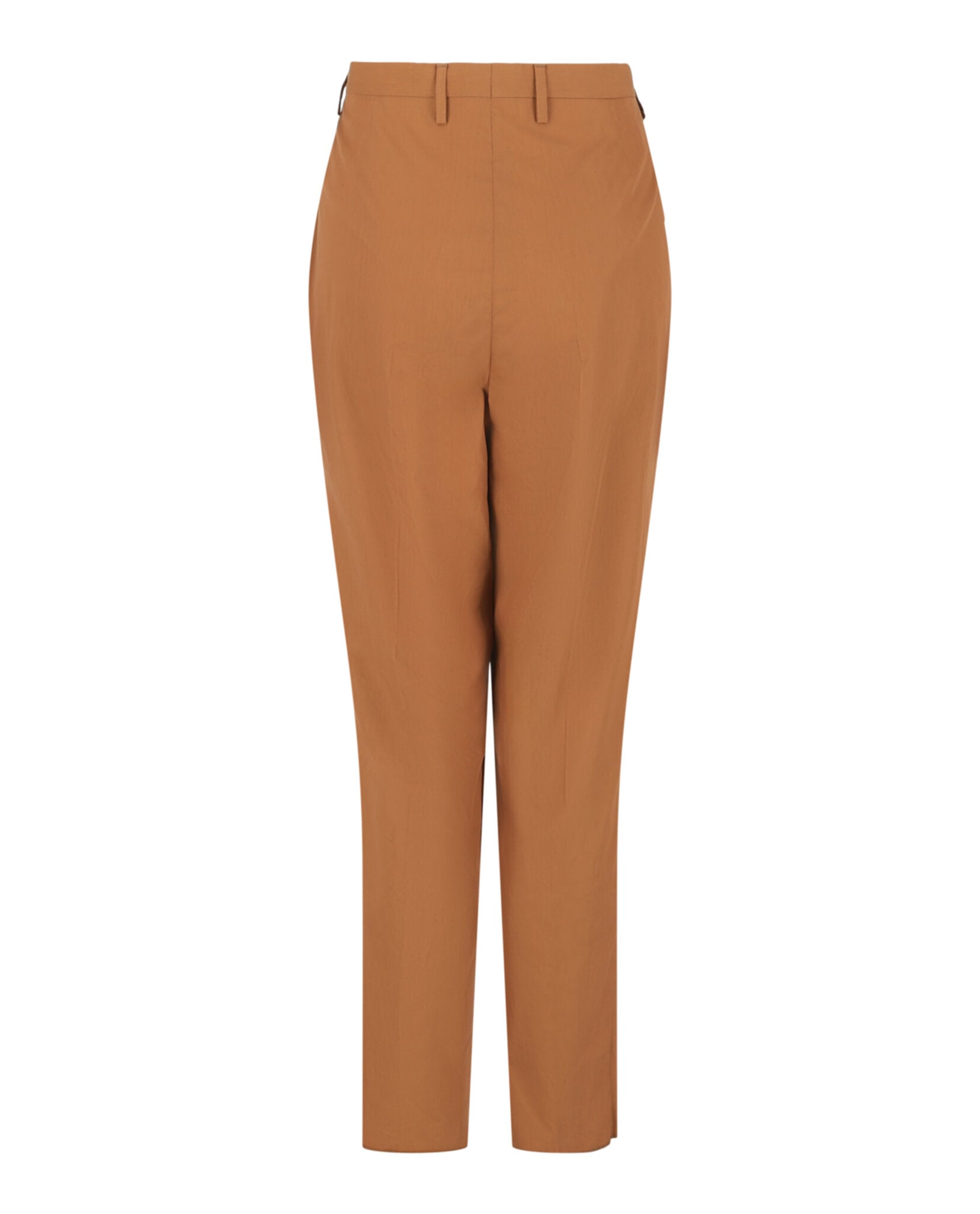 Ferragamo Ferragamo Womens Creased Cropped Trousers