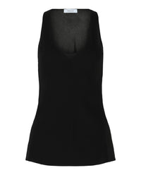 Ferragamo Womens Silk Tank Top