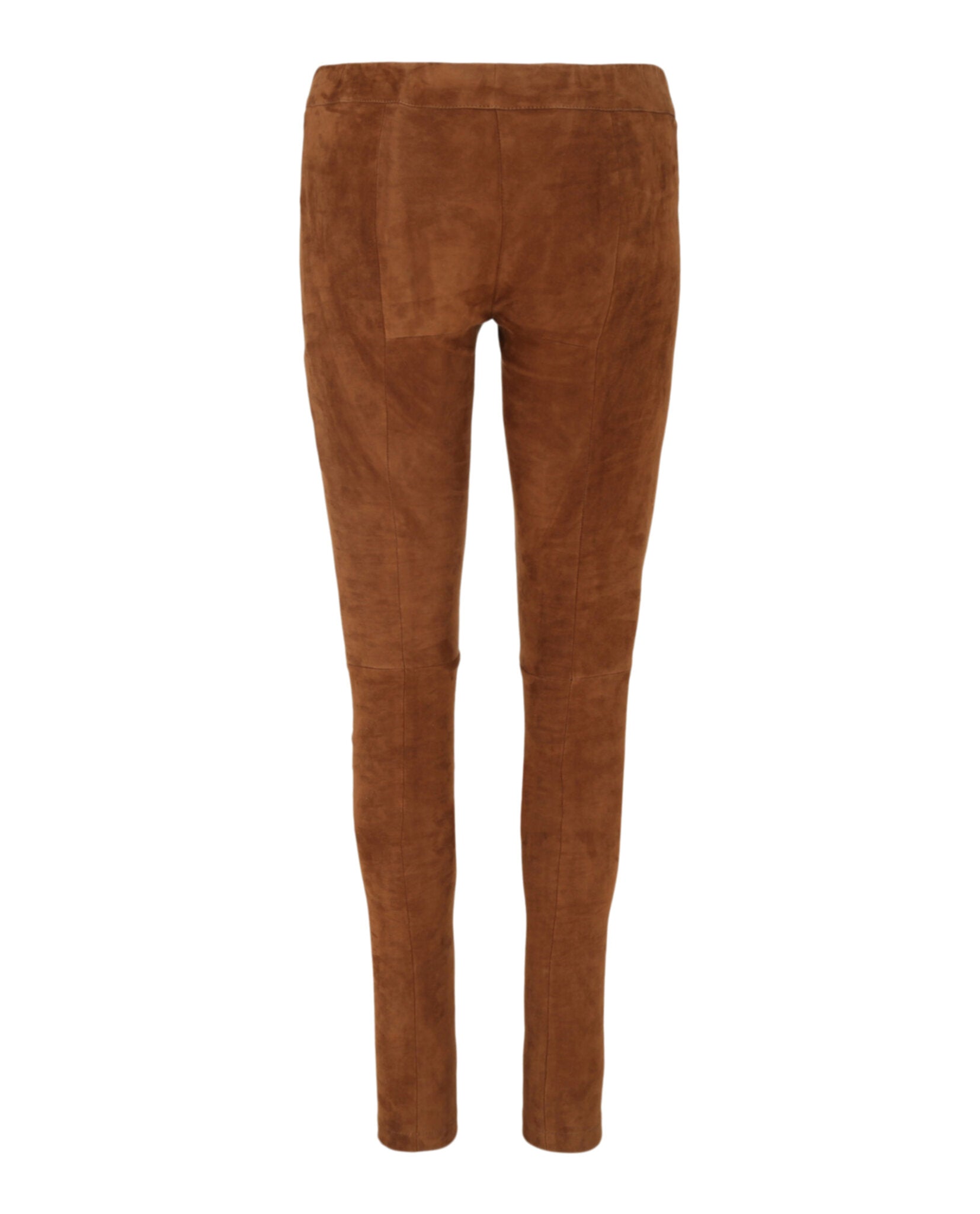 Ferragamo Womens Suede Leggings