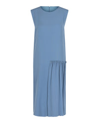 Ferragamo Womens Sleeveless Midi Dress