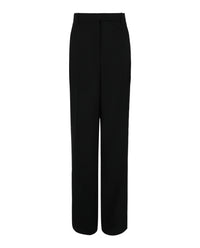 Ferragamo Womens Creased Straight Leg Trousers