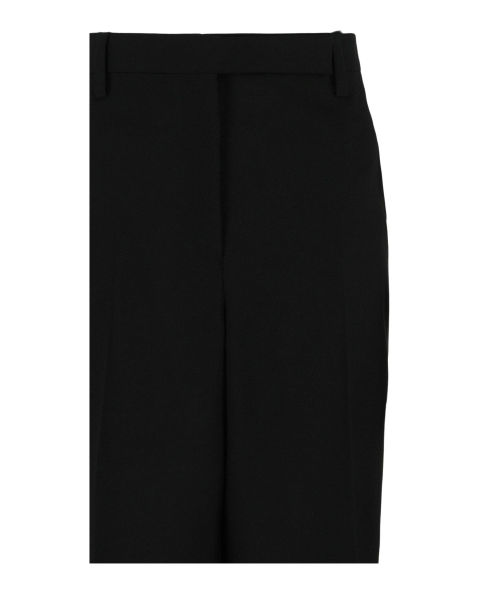 Ferragamo Womens Creased Straight Leg Trousers