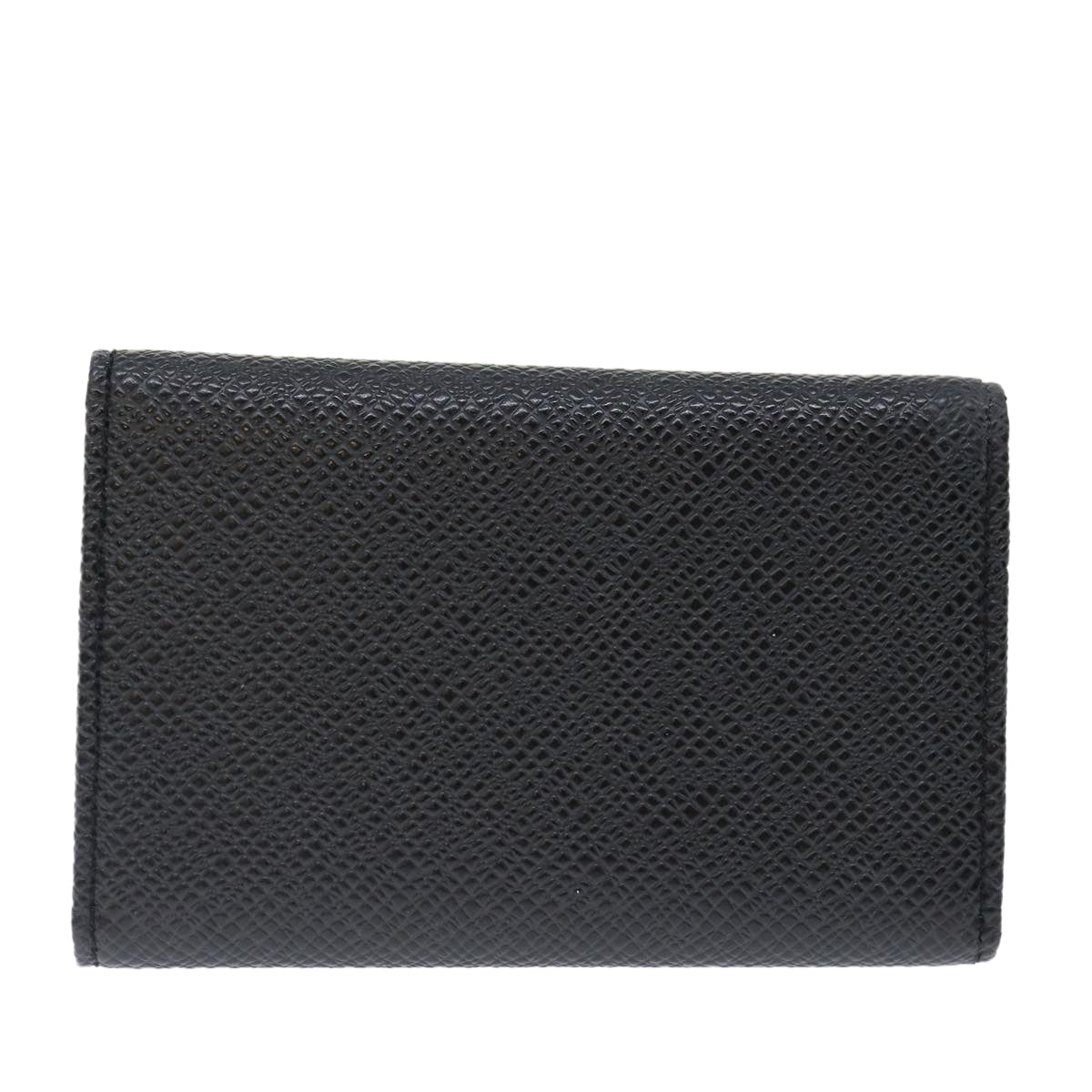 Louis Vuitton 6 Key Holder Black Leather Wallet (Authentic Pre-Loved)
