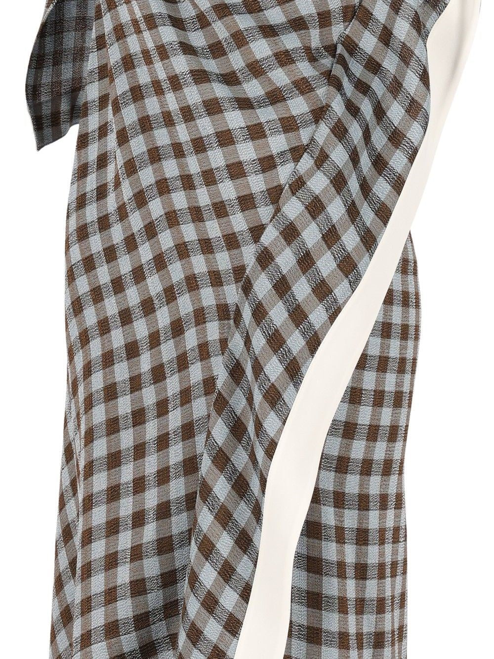 Loewe Women Dress In Viscose And Linen Blend