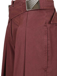 The Attico Women Canvas Trousers
