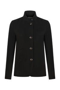 Black Wool Blazer