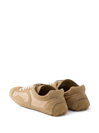 Prada Women Montecarlo Re-Edition 2005 Suede And Re-Nylon Sneakers