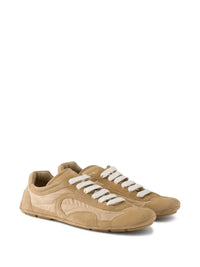 Prada Women Montecarlo Re-Edition 2005 Suede And Re-Nylon Sneakers