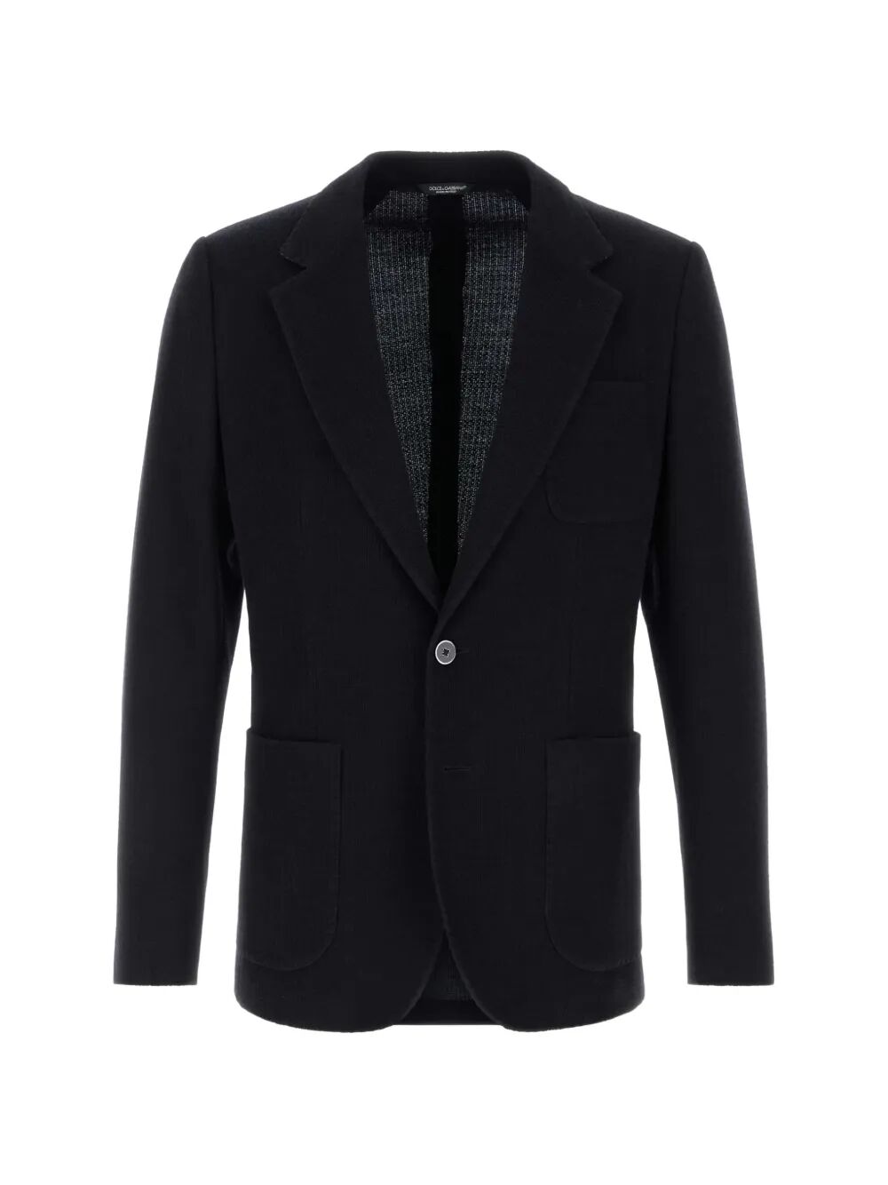 DOLCE & GABBANA Taormina Single-Breasted Jersey Jacket Women