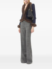 Valentino Garavani Women Valentino Garavani Panthea Shoulder Bag In Nappa Leather With Chevron Pattern