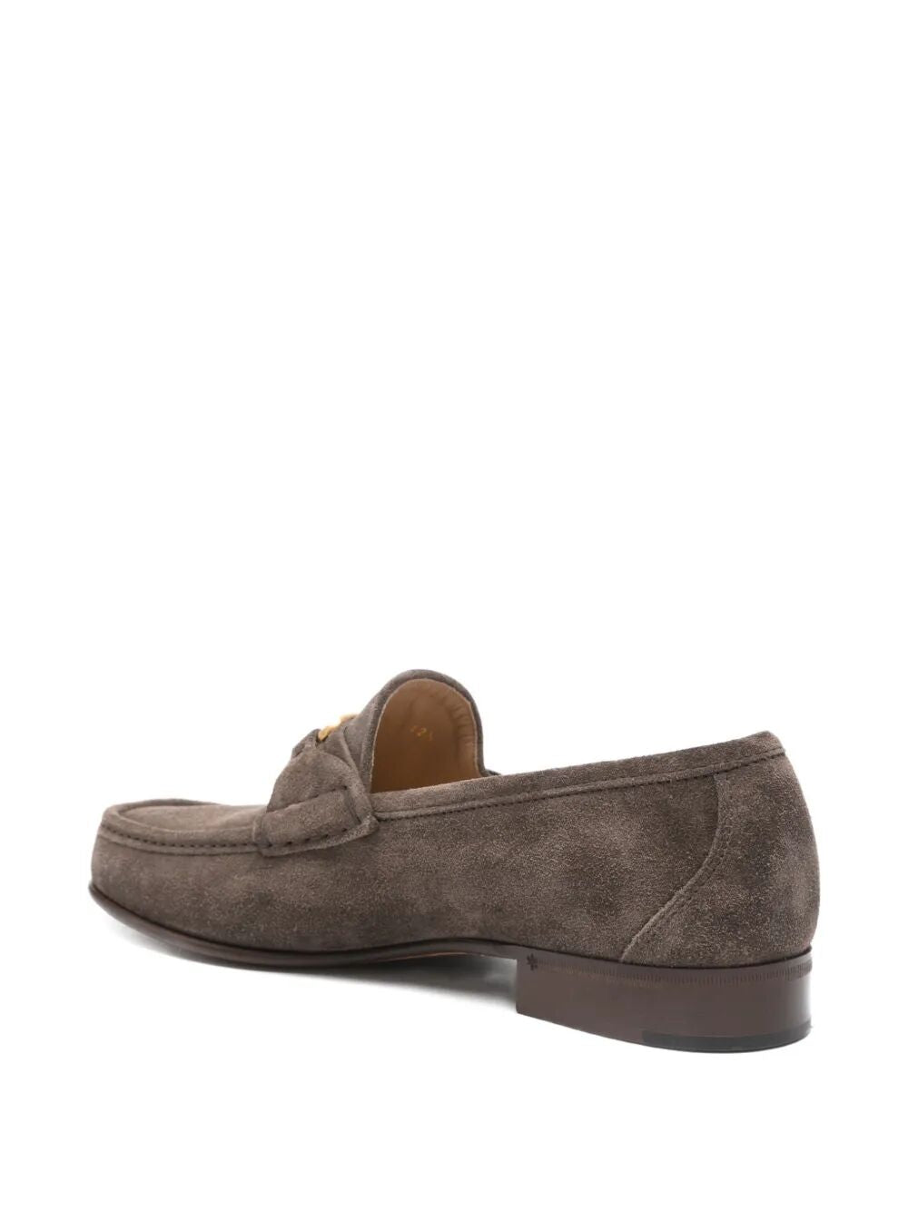 VALENTINO GARAVANI V Logo Plaque Suede Loafers Women