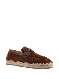 VALENTINO GARAVANI Vlogo Signature Suede Espadrillas Women