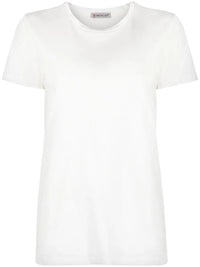MONCLER Moncler Women Logo Patch Cotton Jersey T-Shirt