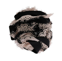 Dolce & Gabbana Lace Hair Clip Black Beige
