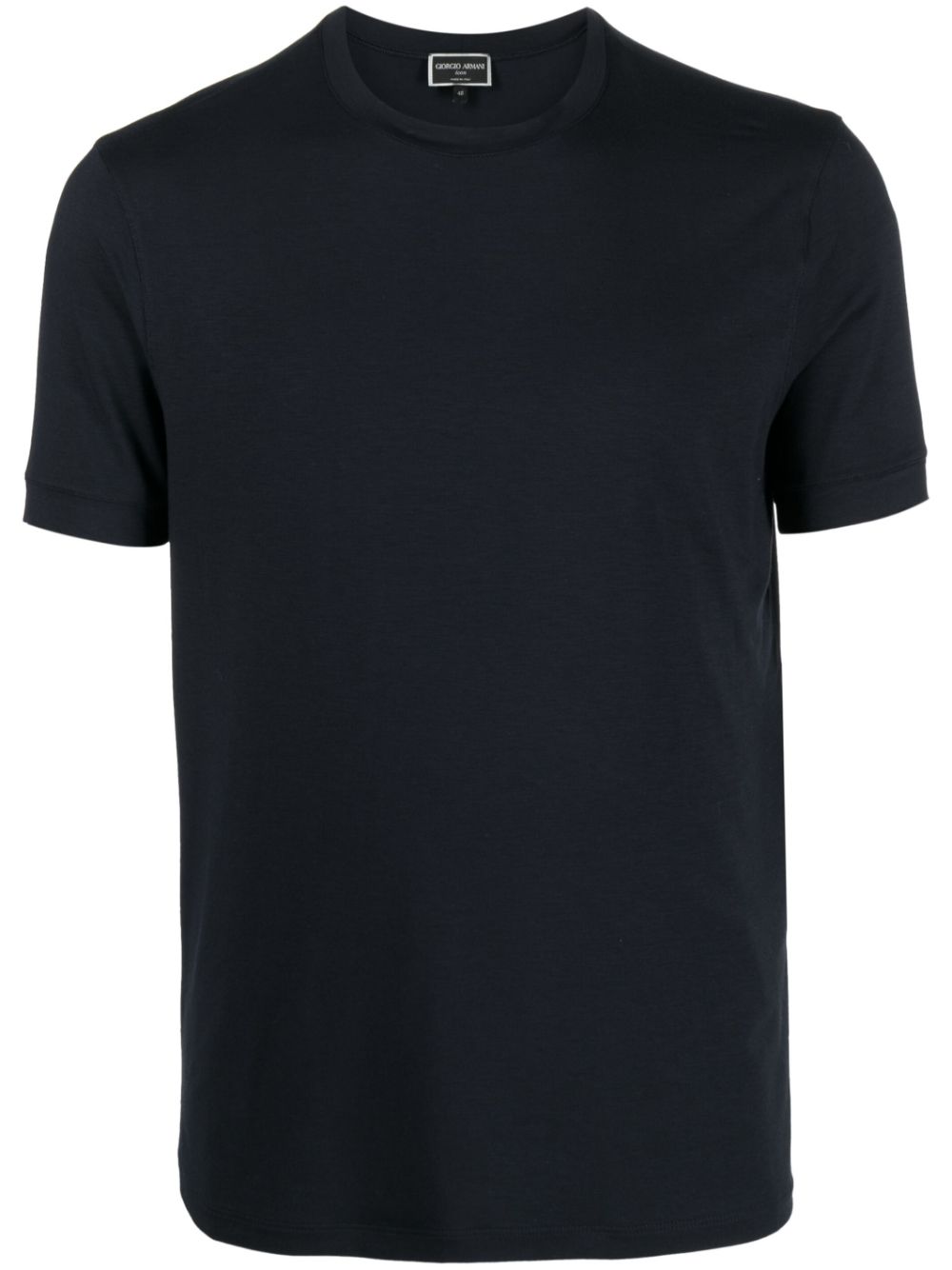 GIORGIO ARMANI Icon Crew-Neck T-Shirt In Stretch Viscose Jersey Women