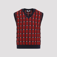 Jil Sander Sleeveless Knitted Vest Men
