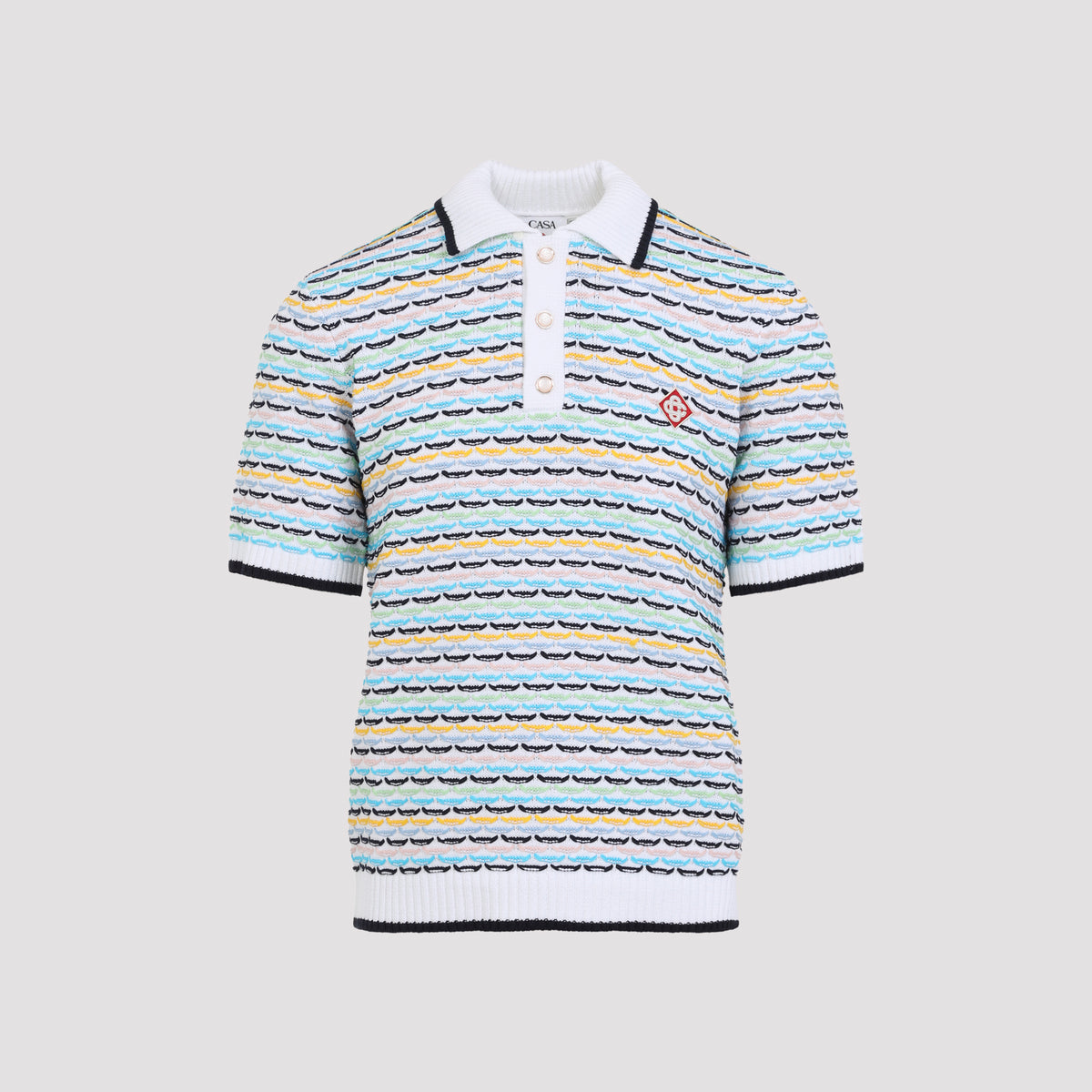 Casablanca Knitted Polo Men