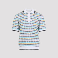 Casablanca Knitted Polo Men
