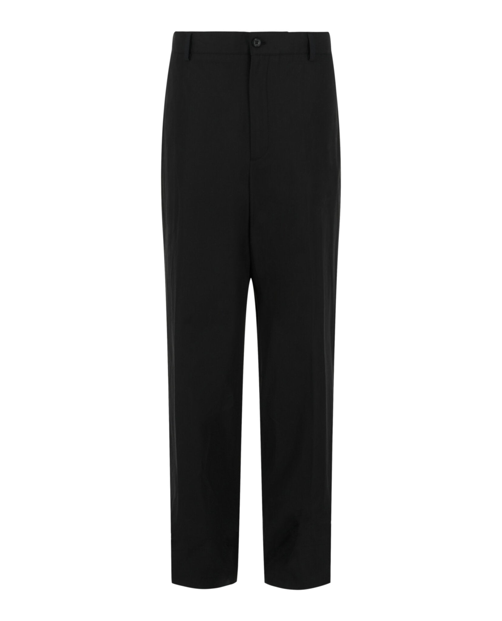 Ferragamo Mens Contrast Trim Pants