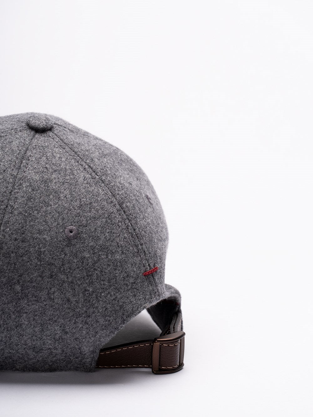 Brunello Cucinelli Men Baseball Cap With Embroidered Logo
