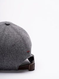 Brunello Cucinelli Men Baseball Cap With Embroidered Logo