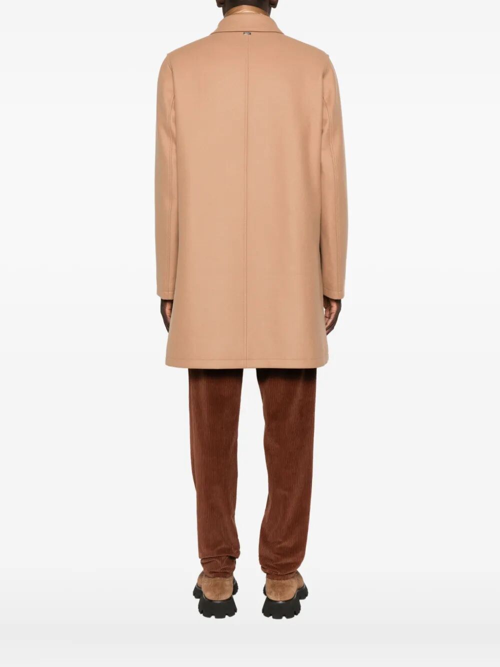 HERNO Herno Men Single-Breasted Padded Coat